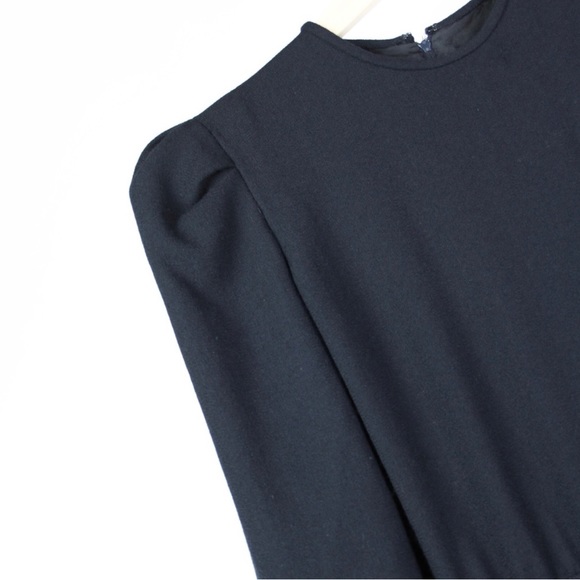 CAROLINA HERRERA Vintage Wool Dress Long Sleeve - Picture 3 of 8